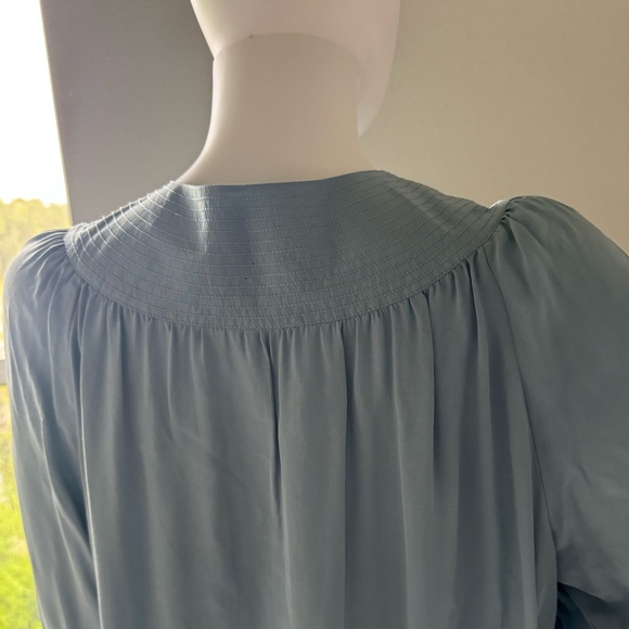 MCM VINTAGE Elegant Blue Long Sleeve Dress - Picture 3 of 12